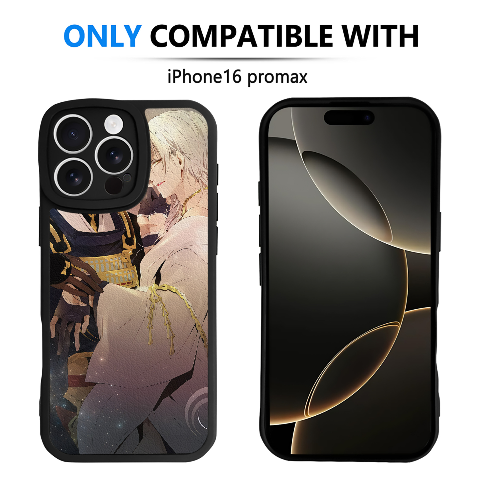 （画像用） 刀剣乱舞 Touken Ranbu 【iPhone 16シリーズ対応】シリコンスマホケース（レザー調） 材質：シリコン